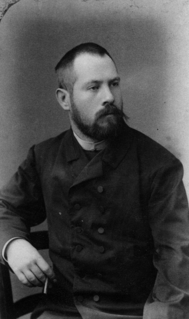 صورة شخصية للرسام الألماني لُوفيس كورينت عام 1887