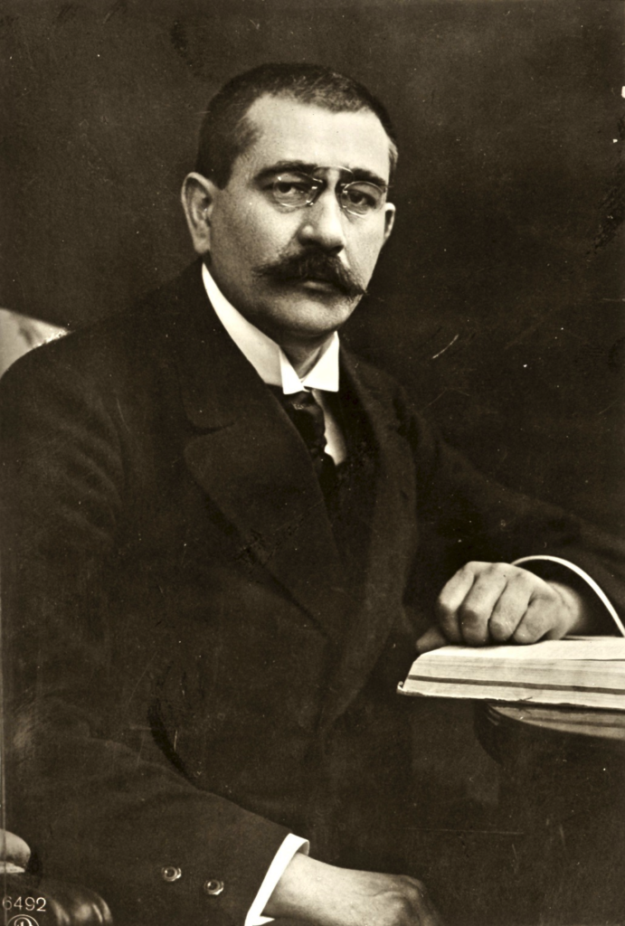 صورة للسياسي الألماني غوستاف نوسك قبل عام 1918